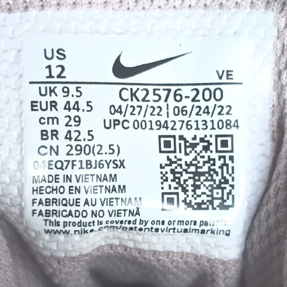 Nike Renew In-Season TR 10 Training Shoes Mauve Rose Sneakers Women’s Size 12 - Picture 6 of 17